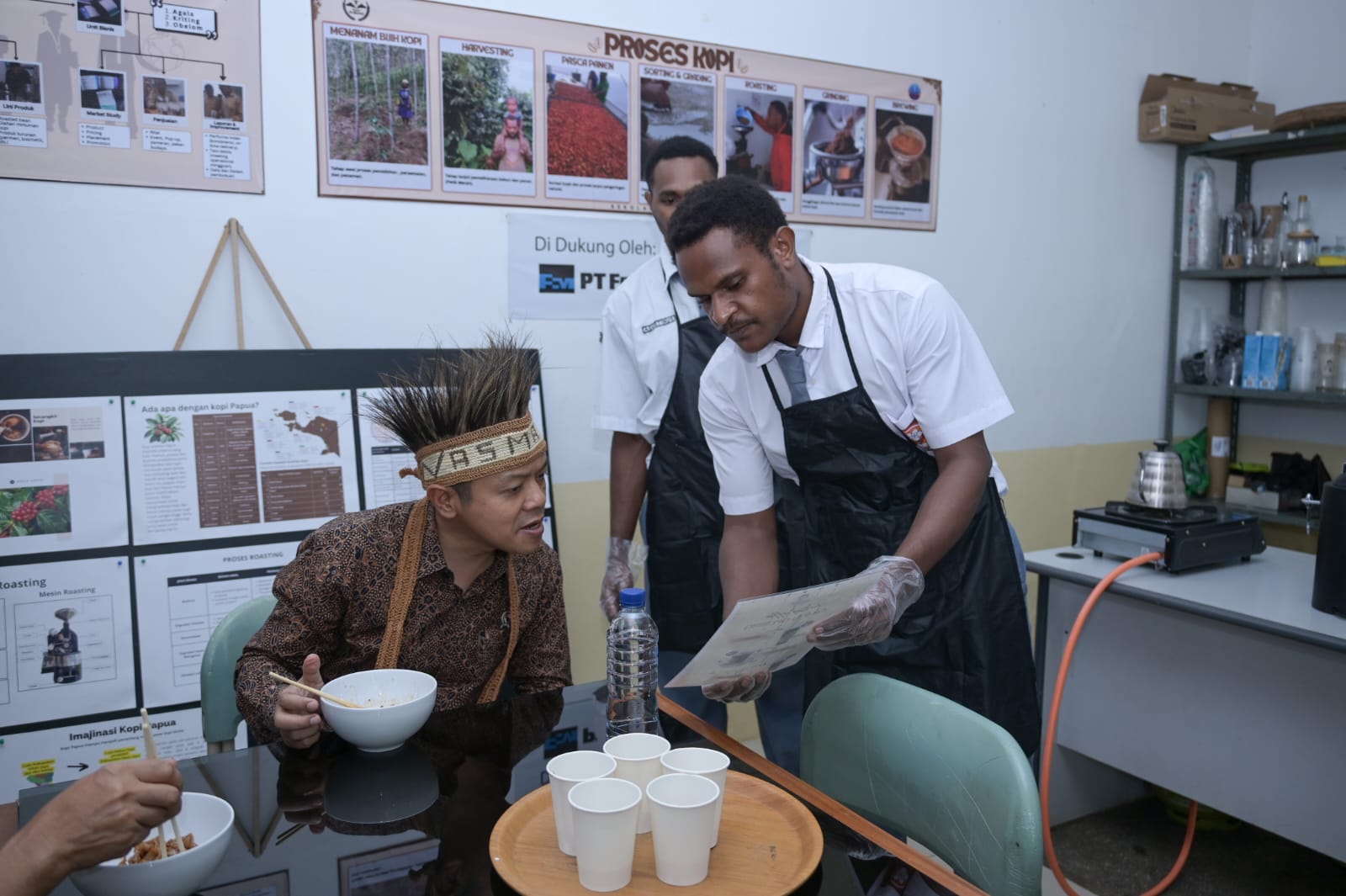 Deputy Minister of Primary and Secondary Education Fajar Praises Contextual Learning for Papuan Children at Indonesian Children's Schools